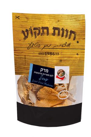 לקט פטריות מיובשות למרק